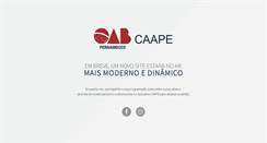 Desktop Screenshot of caape.org.br